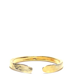 Load image into Gallery viewer, Golden Hammered Ring
