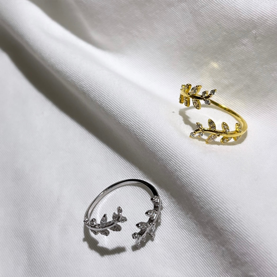 Seaweed Leaf Ring