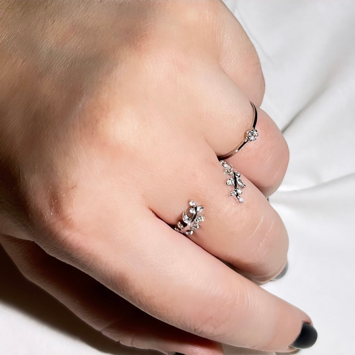 Seaweed Leaf Ring
