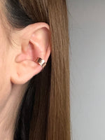 Load image into Gallery viewer, Rose Golden Ear Cuff
