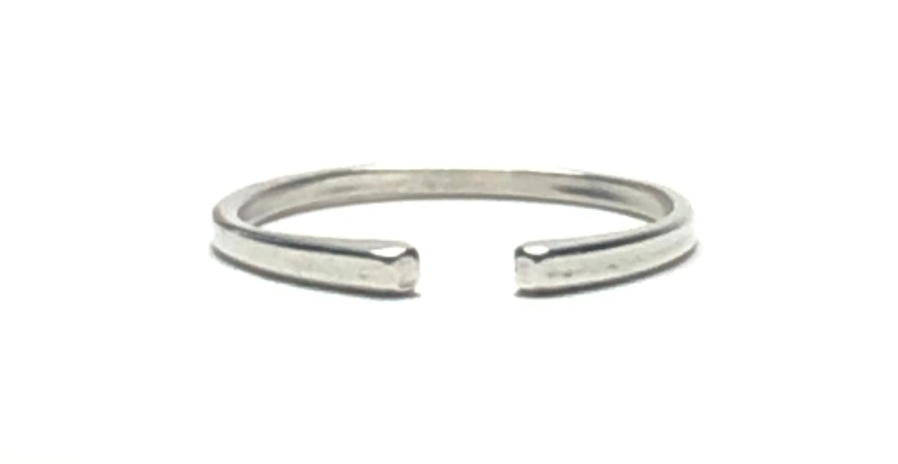 Minimal Adjustable Ring: in Silver