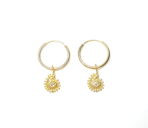 The Conch Shell Earrings