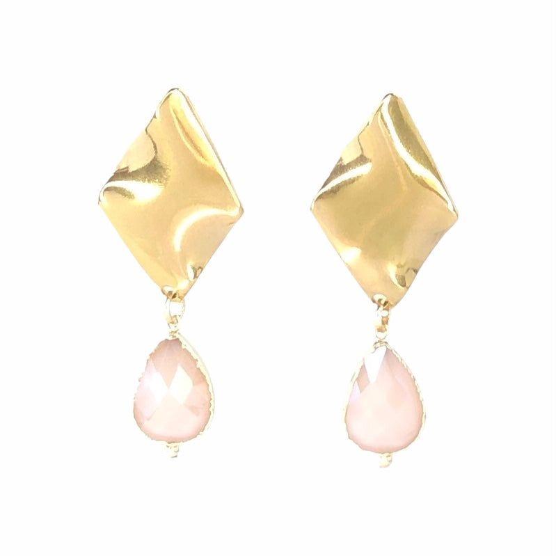 Sand-Cream Earrings