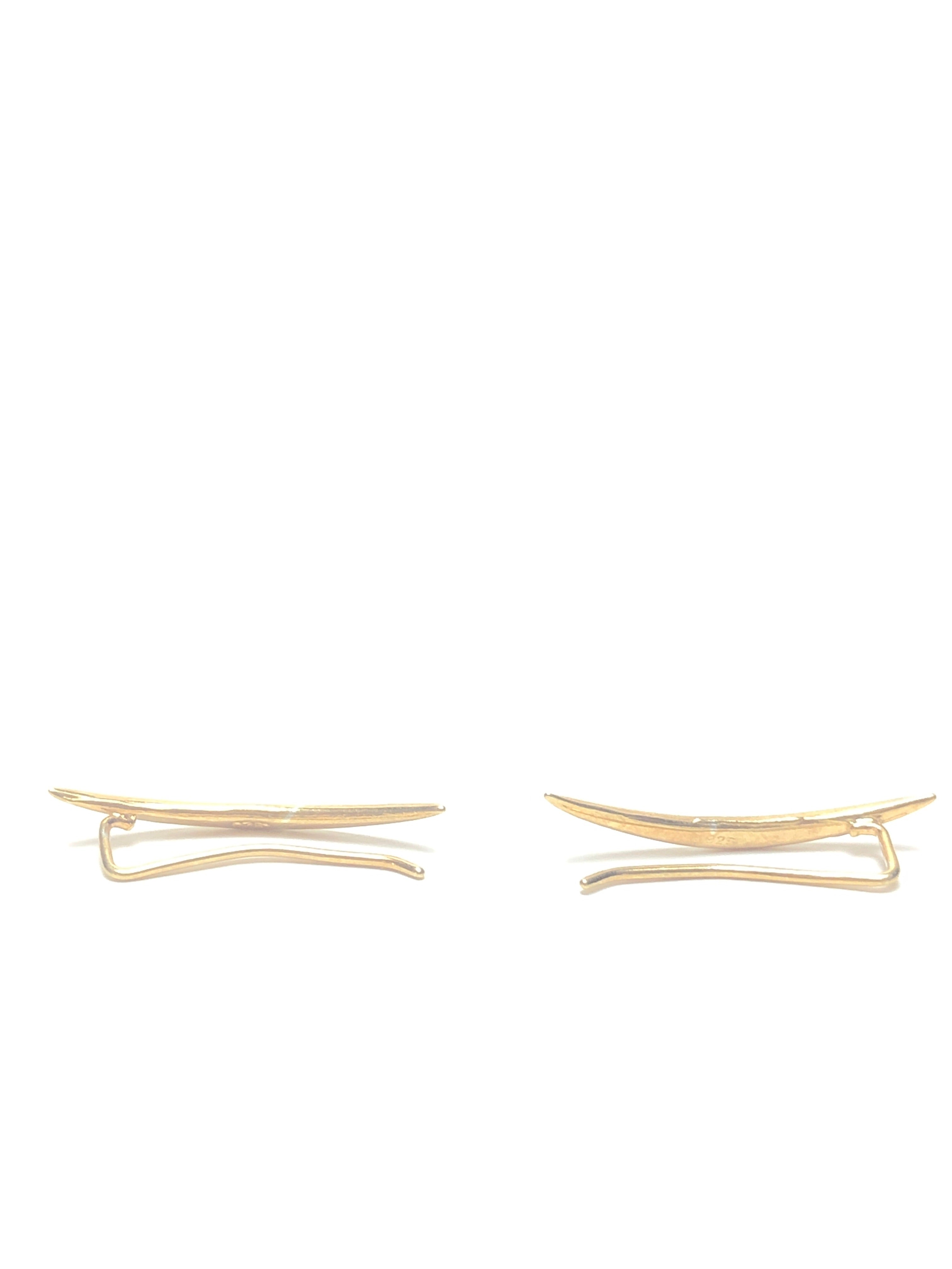 Shiny Gold Ear Climber