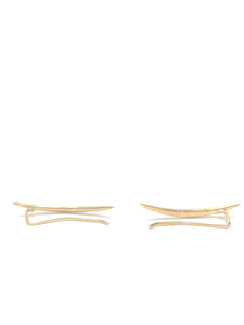 Shiny Gold Ear Climber
