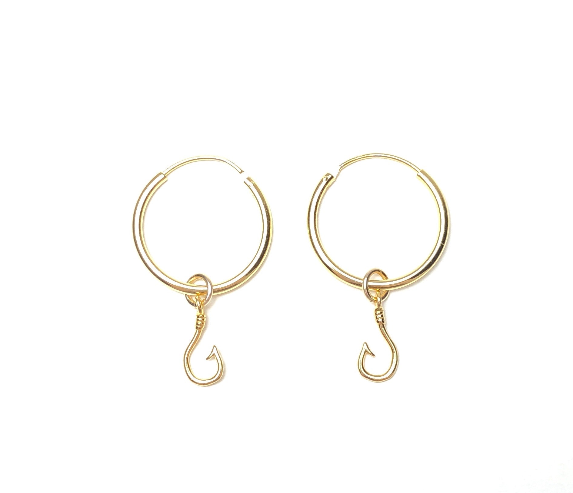 The Fishing Hook Earrings