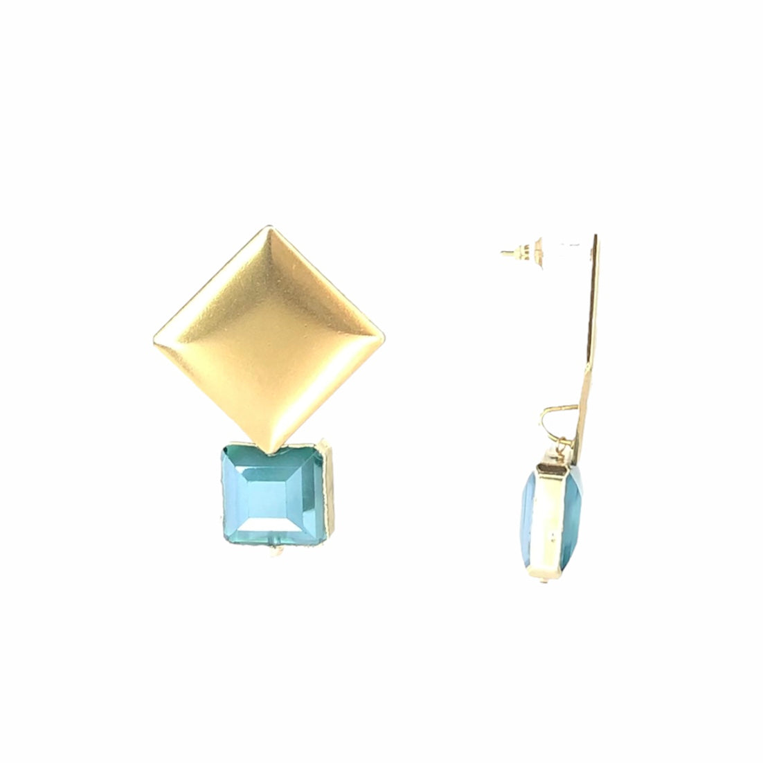 Caribbean-Blue Earrings