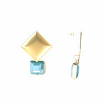 Load image into Gallery viewer, Caribbean-Blue Earrings
