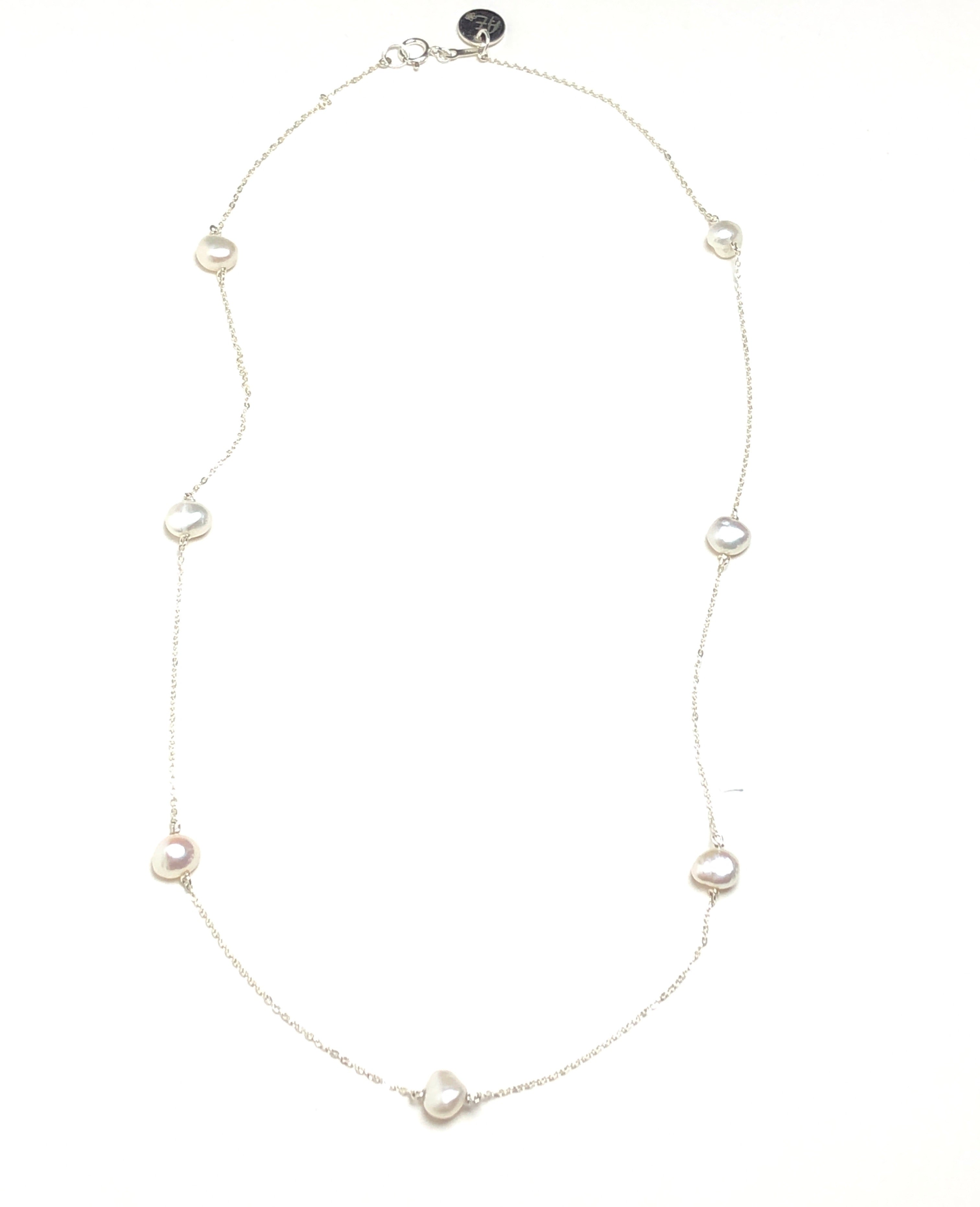The Pearl Chain: in Silver