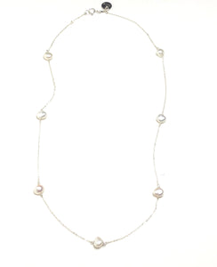 The Pearl Chain: in Silver