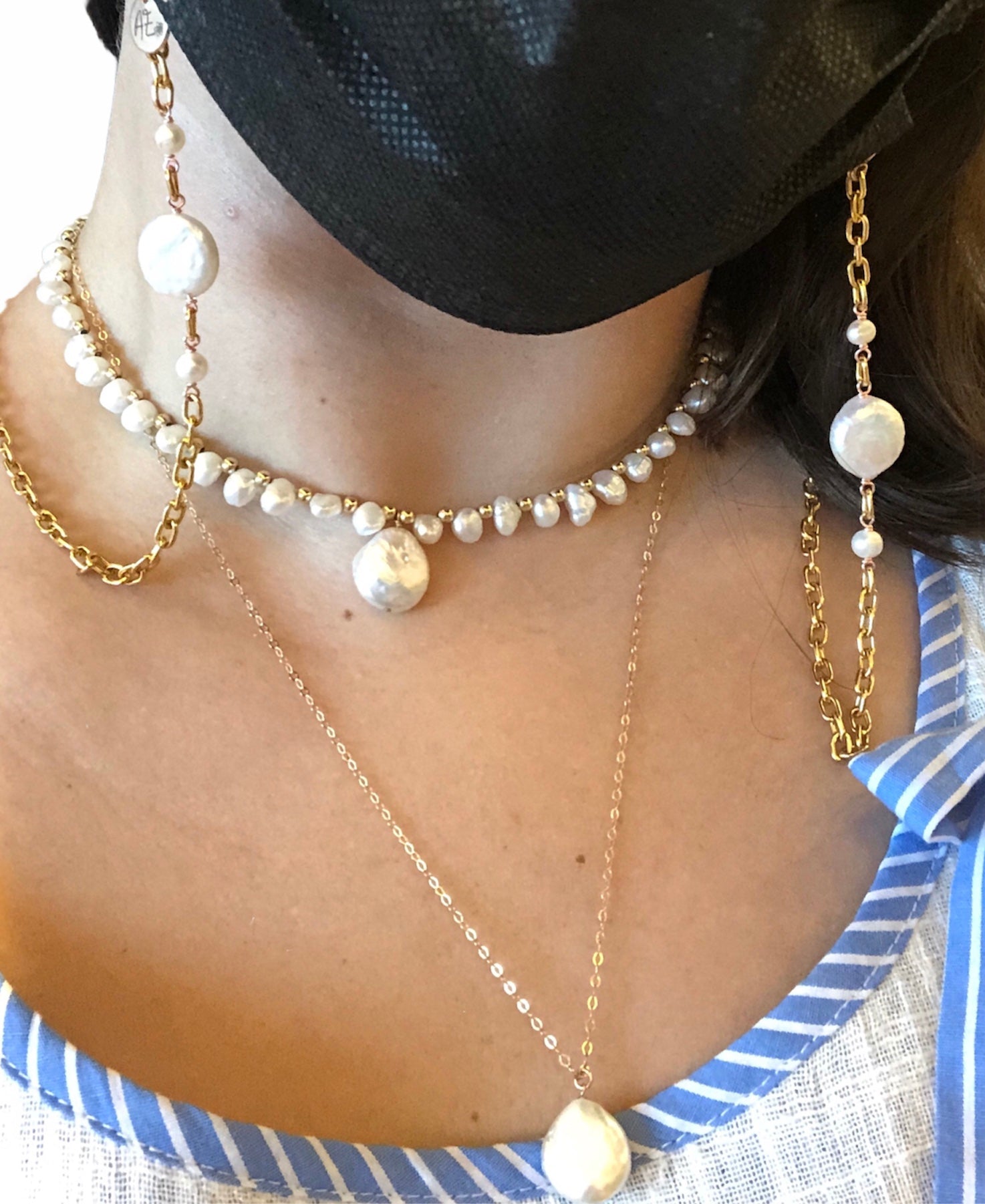 Out Picking Golden Pearls